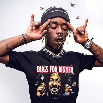 lil uzi vert funny meme shirt eat bugs